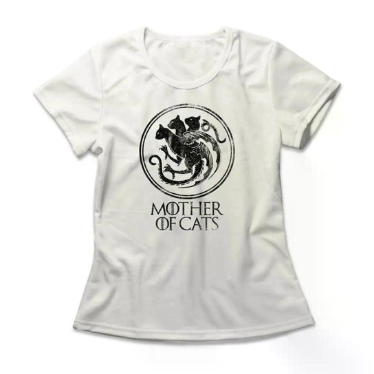 Camiseta Studio Geek Mother Of Cats Feminino