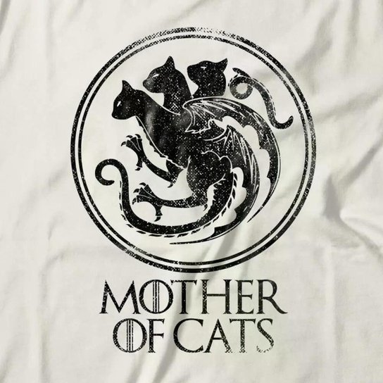 Camiseta Studio Geek Mother Of Cats Feminino