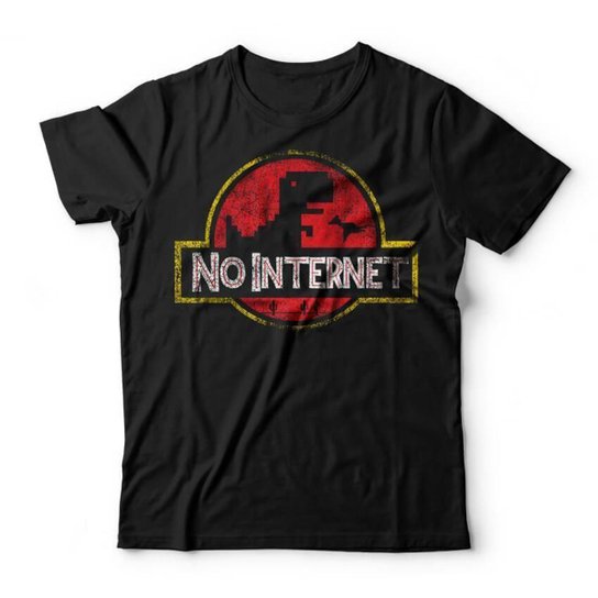 Camiseta Studio Geek No Internet Unissex