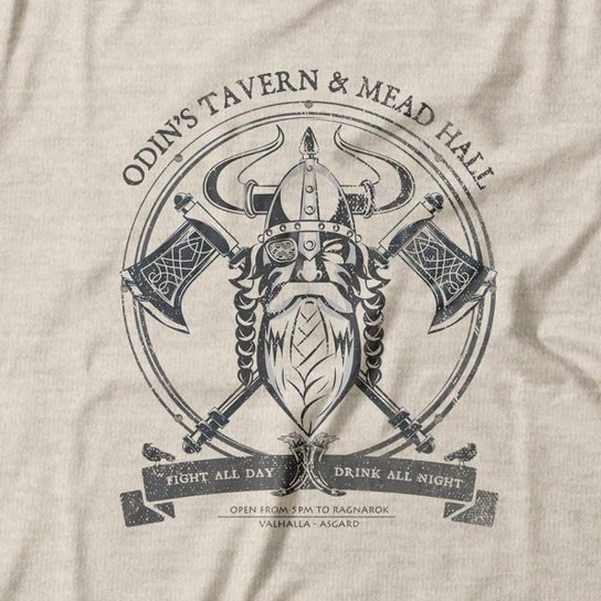 Camiseta Studio Geek Odin's Tavern Masculino