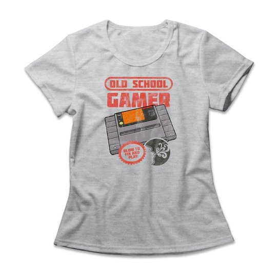 Camiseta Studio Geek Old Gamer Feminino