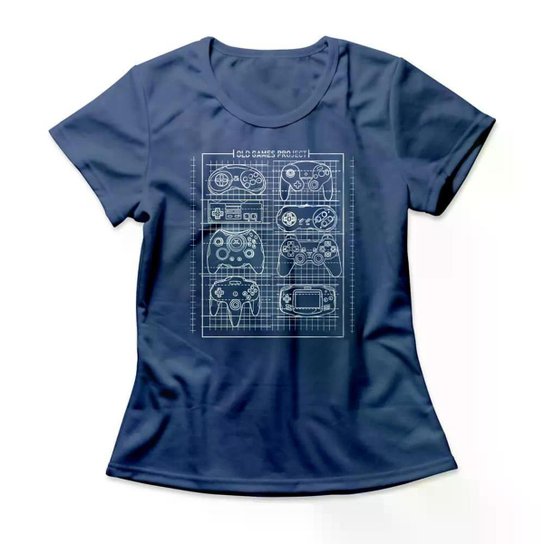 Camiseta Studio Geek Old Games Project Feminino
