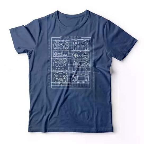 Camiseta Studio Geek Old Games Project Masculino