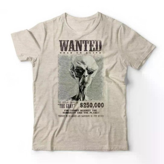 Camiseta Studio Geek Outlaw The Gray Masculino