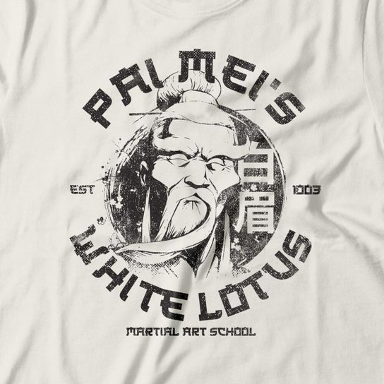 Camiseta Studio Geek Pai Mei's White Lotus Masculino