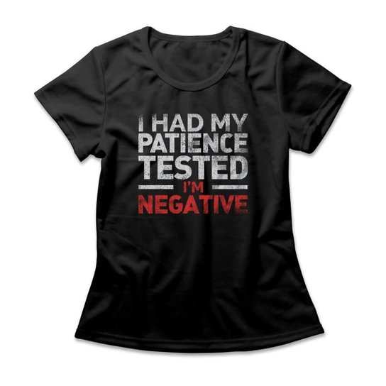 Camiseta Studio Geek Patience Tested Feminino