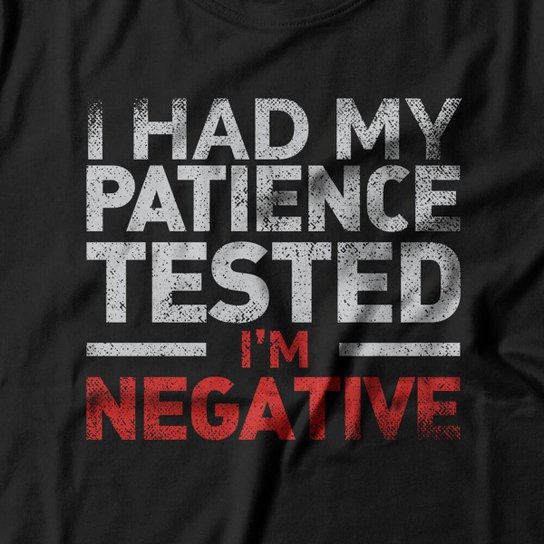 Camiseta Studio Geek Patience Tested Masculino