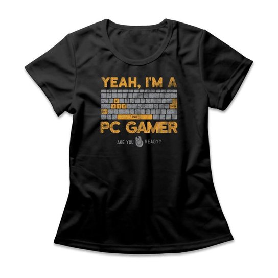 Camiseta Studio Geek PC Gamer Feminino