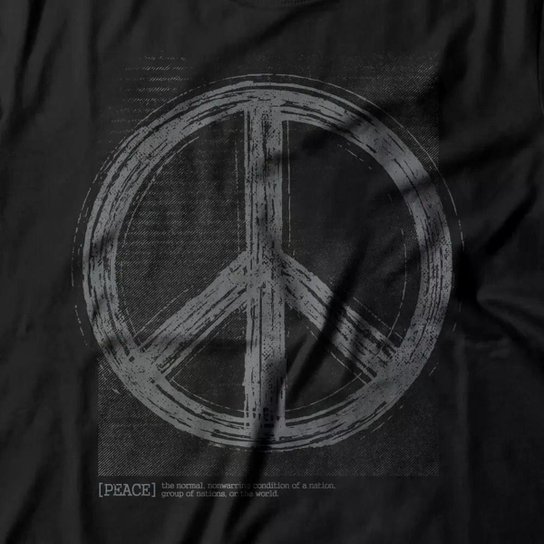 Camiseta Studio Geek Peace Feminino