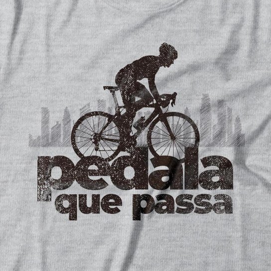 Camiseta Studio Geek Pedala Que Passa Masculino