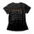 Camiseta Studio Geek Pegadas De Animais Feminino - Preto