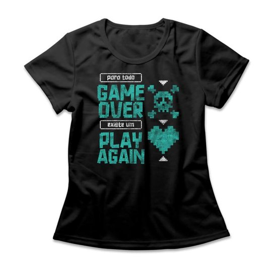 Camiseta Studio Geek Play Again Feminino