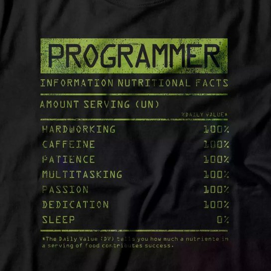 Camiseta Studio Geek Programmer Facts Feminino