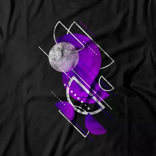 Camiseta Studio Geek Purple Circle Feminino