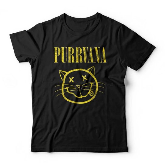 Camiseta Studio Geek Purrvana Masculino
