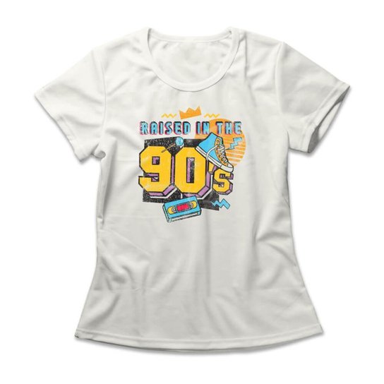 Camiseta Studio Geek Raised In The 90's Feminino