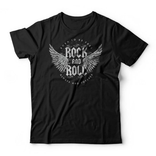 Camiseta Studio Geek Rock And Roll Masculino