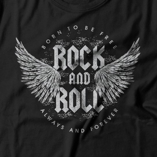 Camiseta Studio Geek Rock And Roll Masculino