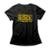 Camiseta Studio Geek Rock Be With You Feminino - Preto