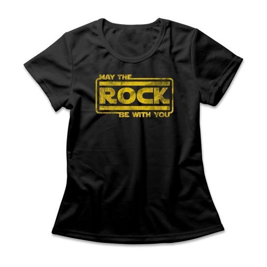 Camiseta Studio Geek Rock Be With You Feminino