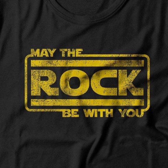 Camiseta Studio Geek Rock Be With You Masculino