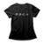 Camiseta Studio Geek Rock Friends Feminino - Preto