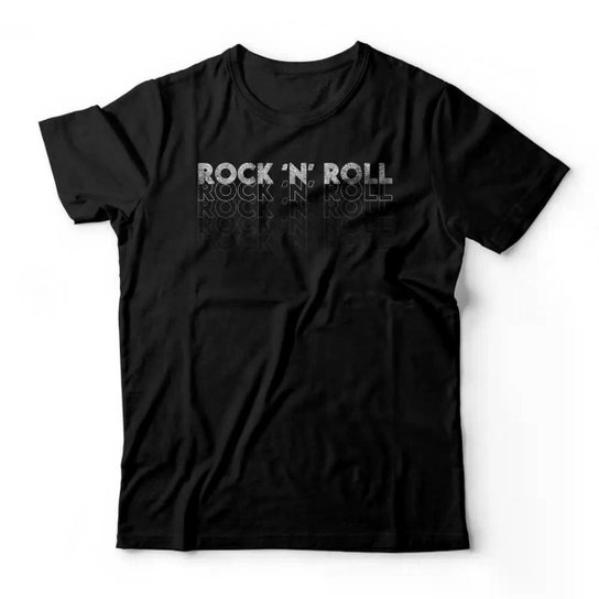 Camiseta Studio Geek Rock 'N' Roll Music Masculino