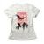 Camiseta Studio Geek Running Away Feminino - Off White