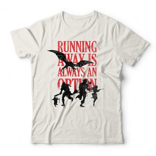 Camiseta Studio Geek Running Away Unissex