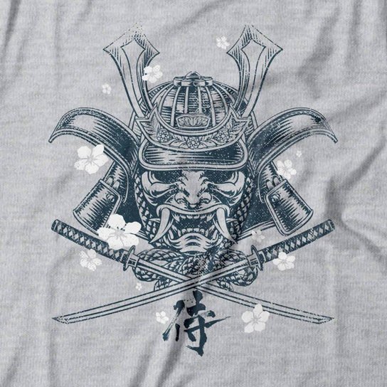 Camiseta Studio Geek Samurai Helmet Masculino