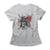 Camiseta Studio Geek Samurai Skull Feminino - Mescla