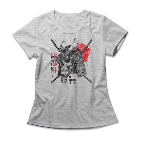 Camiseta Studio Geek Samurai Skull Feminino