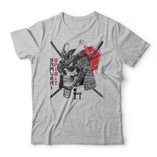 Camiseta Studio Geek Samurai Skull Masculino