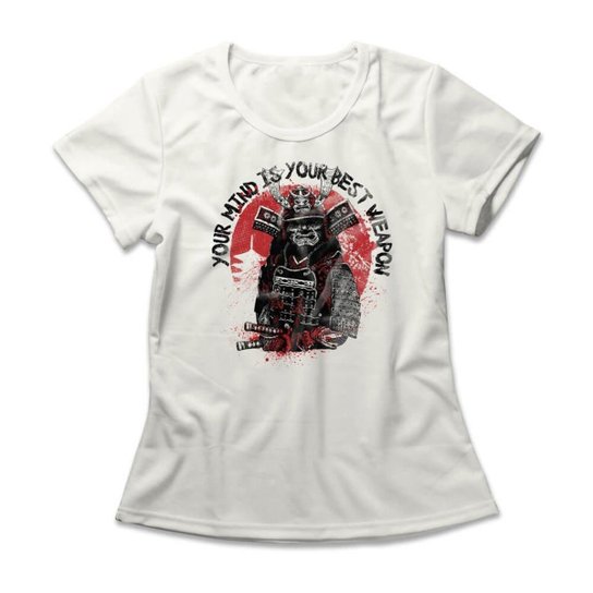 Camiseta Studio Geek Samurai Warrior Feminino