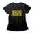 Camiseta Studio Geek Sarcasm Is Strong Feminino - Preto