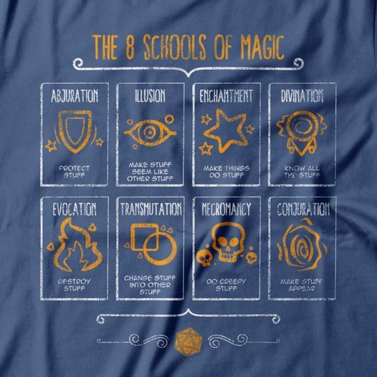 Camiseta Studio Geek Schools Of Magic Feminino
