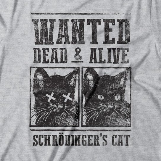 Camiseta Studio Geek Schrödinger's Cat Unissex