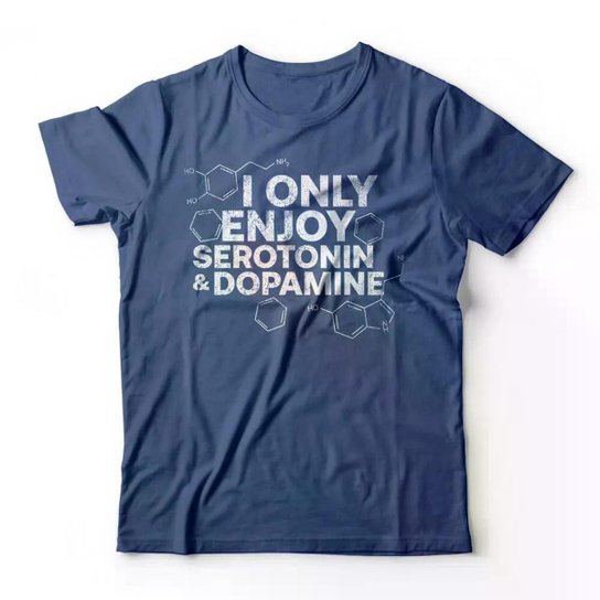 Camiseta Studio Geek Serotonin & Dopamine Masculino