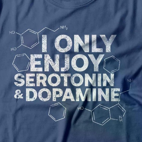 Camiseta Studio Geek Serotonin & Dopamine Masculino