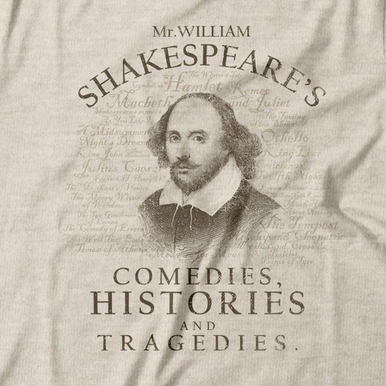 Camiseta Studio Geek Shakespeare Masculino