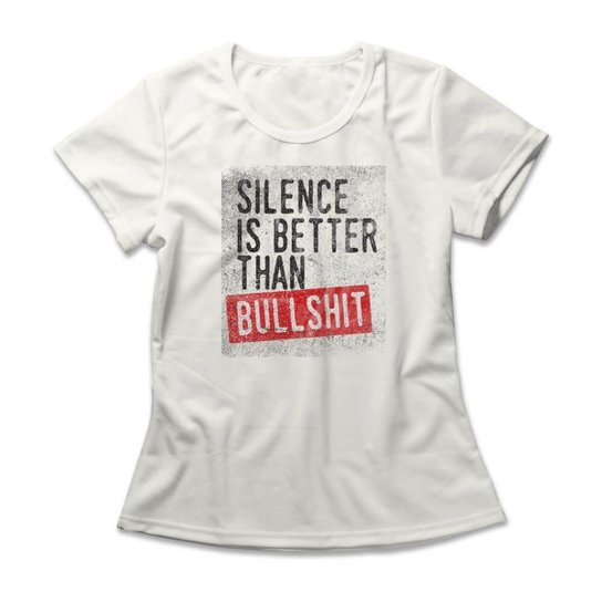 Camiseta Studio Geek Silence Is Better Feminino