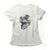 Camiseta Studio Geek Skull Sketch Feminino - Off White