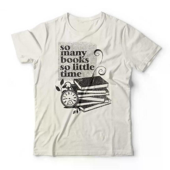 Camiseta Studio Geek So Many Books Masculino