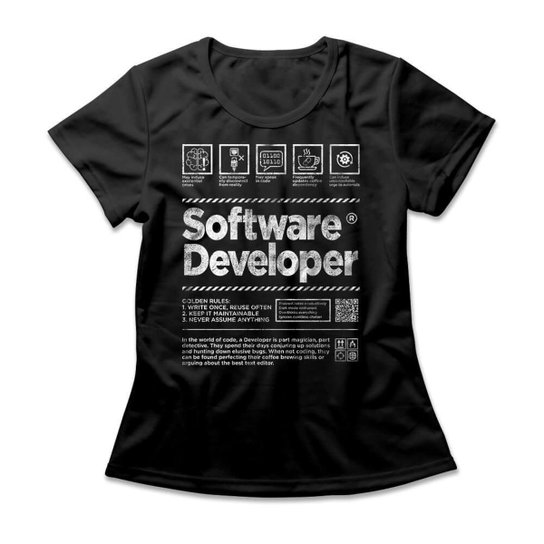 Camiseta Studio Geek Software Developer Feminino