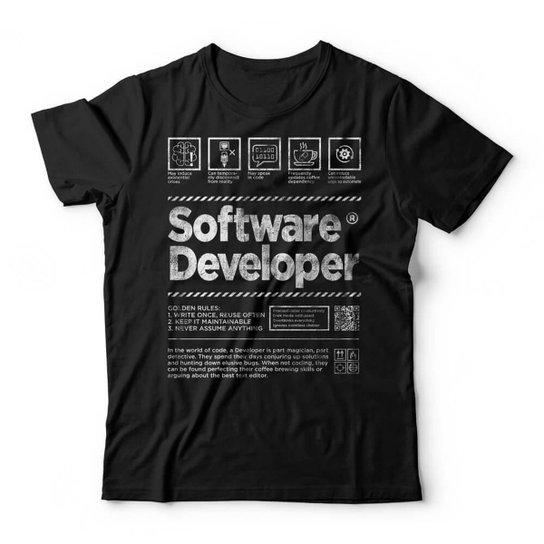 Camiseta Studio Geek Software Developer Masculino