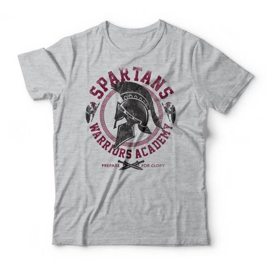 Camiseta Studio Geek Spartans Academy Masculino