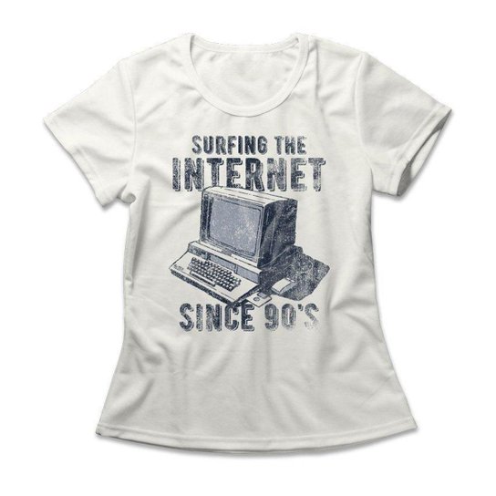 Camiseta Studio Geek Surfing The Internet Feminino