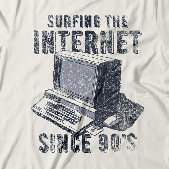 Camiseta Studio Geek Surfing The Internet Unissex