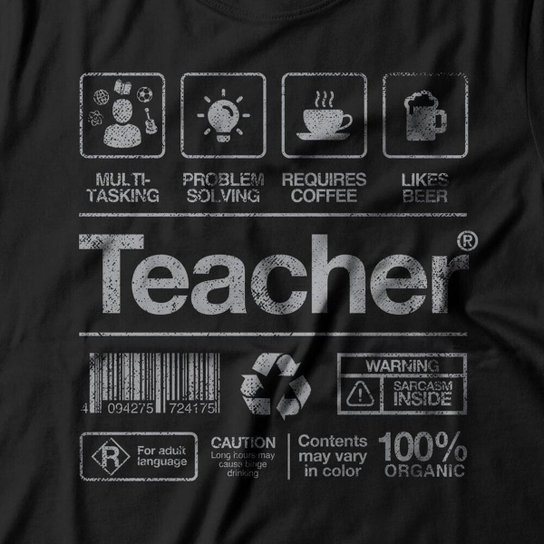 Camiseta Studio Geek Teacher Feminino