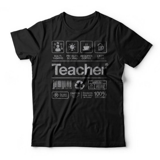 Camiseta Studio Geek Teacher Masculino